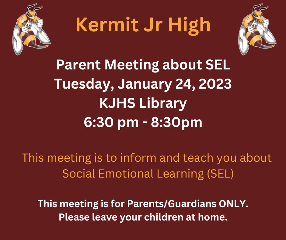 KJHS SEL Parent Meeting 2023