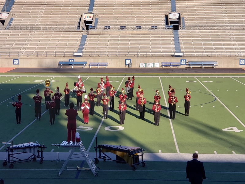 KHS UIL Band Region Marching Contest Kermit High School